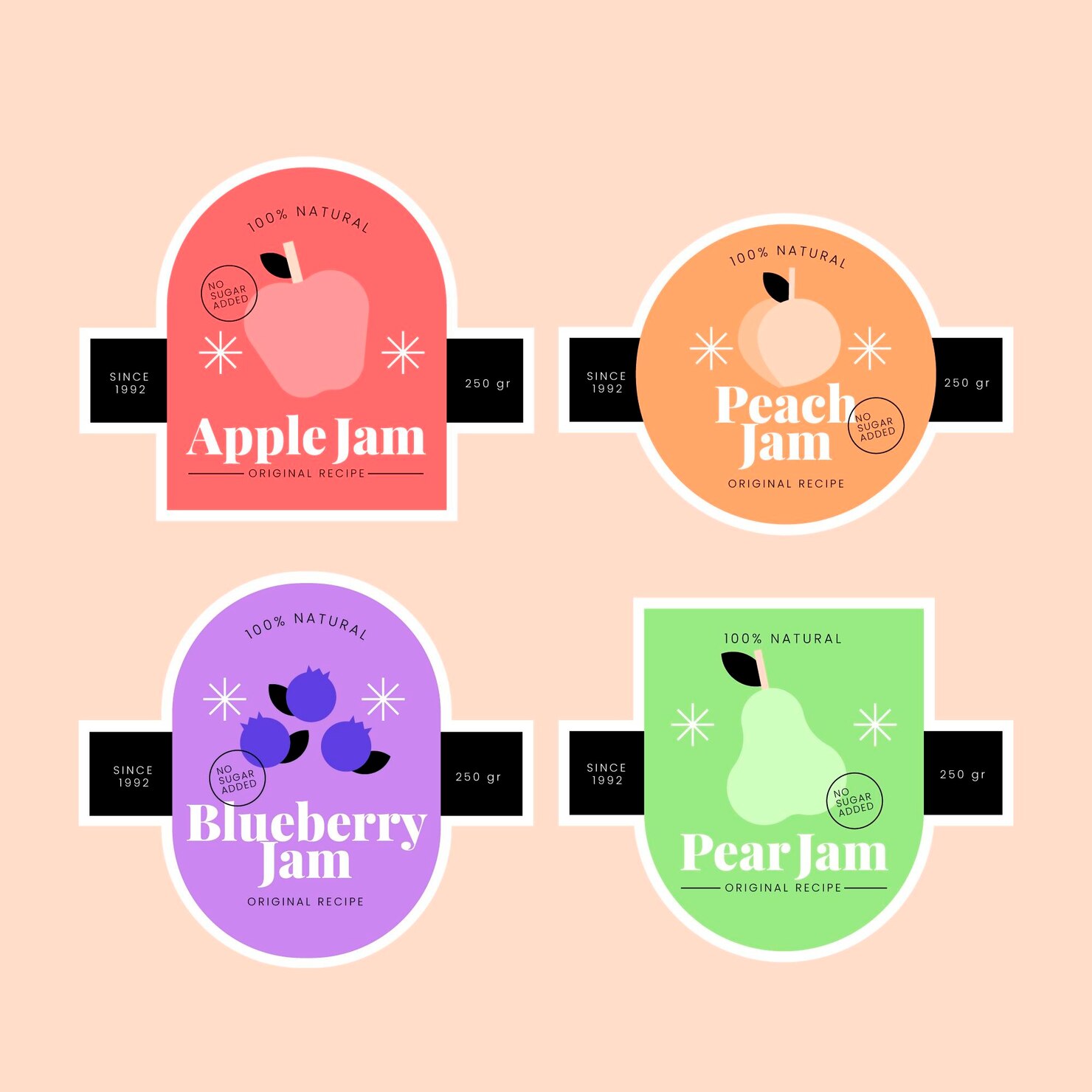 Packaging Labels and Branded Sets